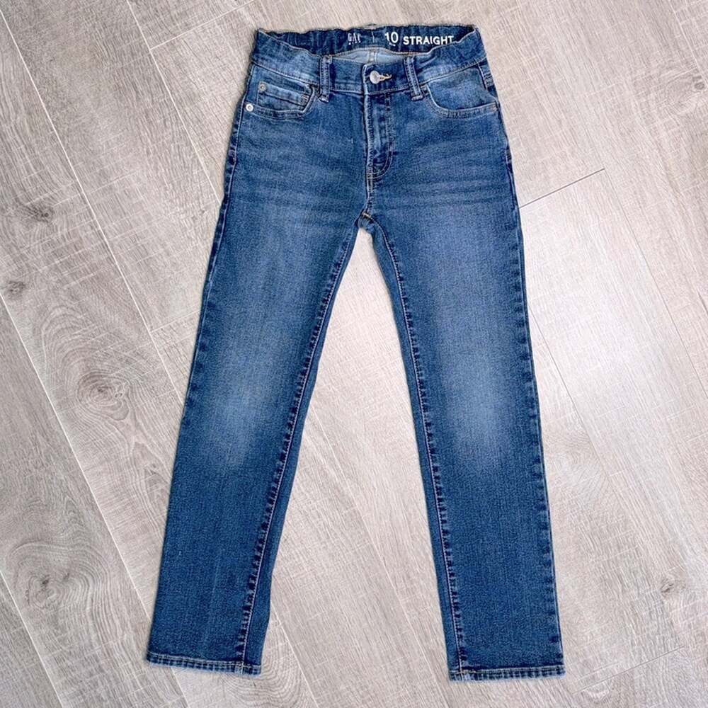 GAP KIDS Boys Straight Leg Slim Fit Denim Jeans
